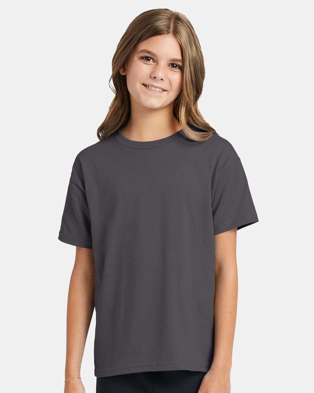 Youth EcoSmart Crewneck T-Shirt for School, Sports & Summer Outfits